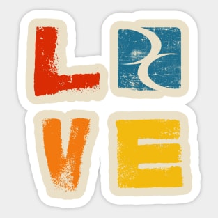 LOVE Dream Center Sticker